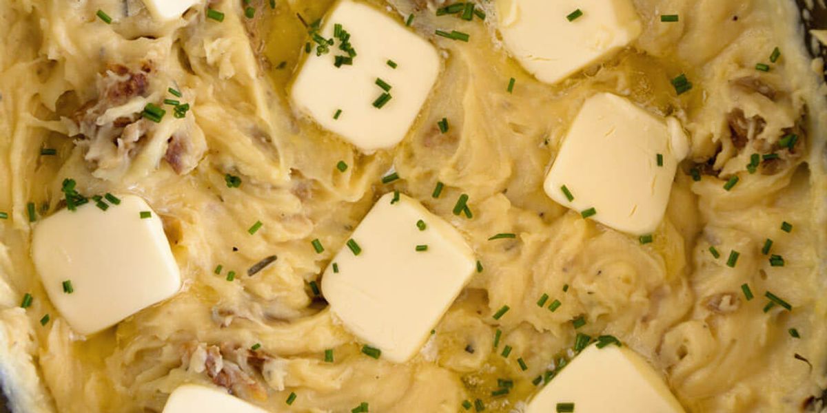 Crock Pot Garlic Mashed Potatoes My Recipe Magic