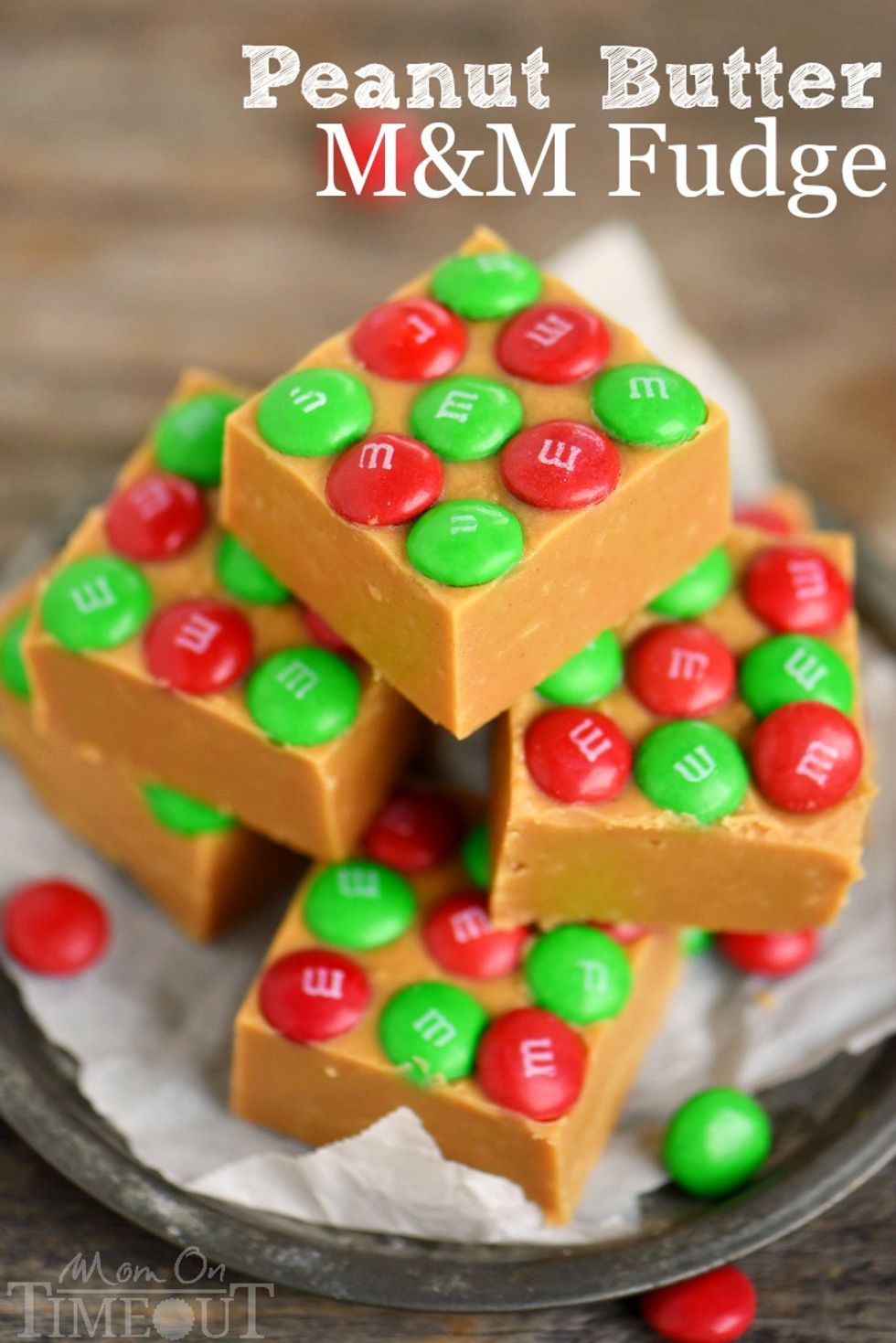 Outrageous Peanut Butter M&M’s Fudge My Recipe Magic