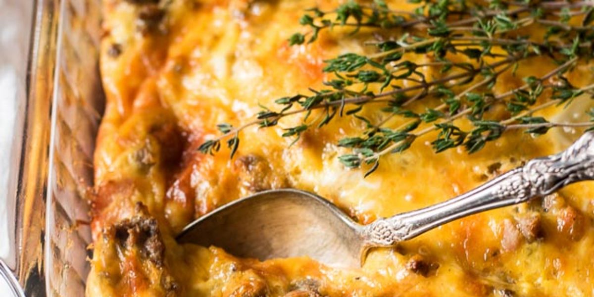 SOURDOUGH EGG BREAKFAST CASSEROLE - My Recipe Magic