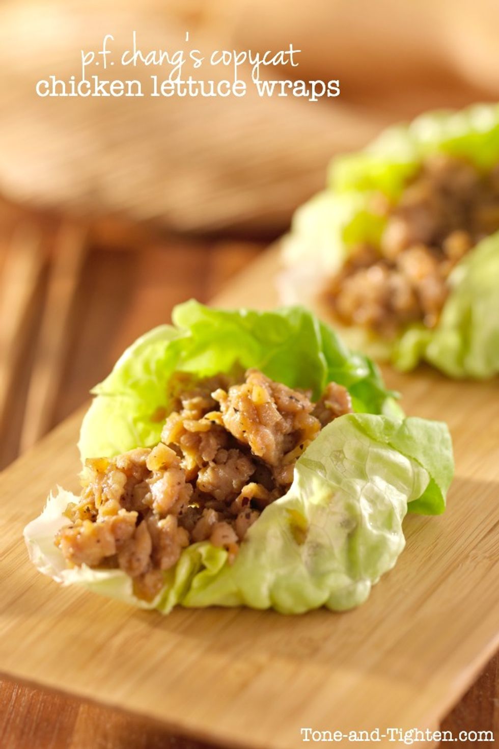 P.F. Chang's Copycat Chicken Lettuce Wraps - My Recipe Magic