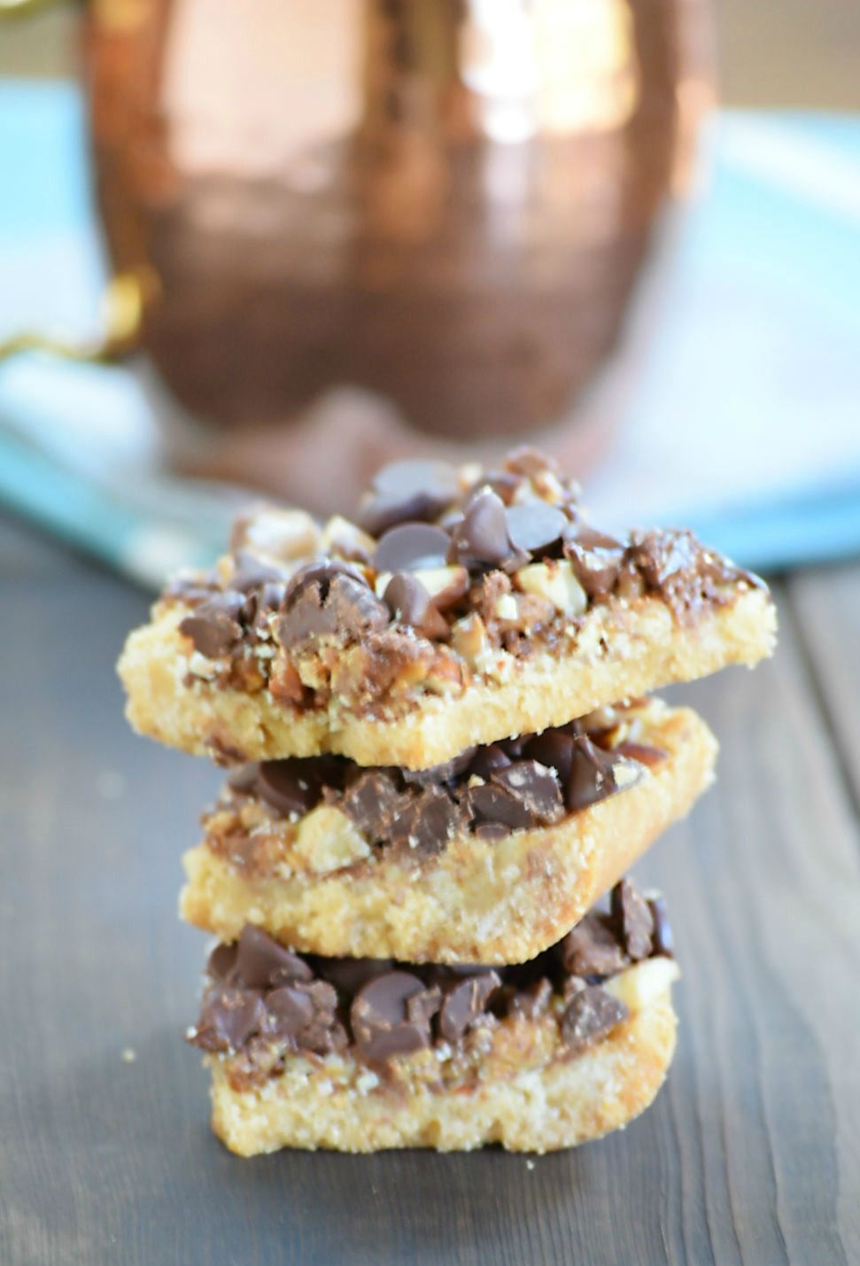 English Toffee Bars - My Recipe Magic