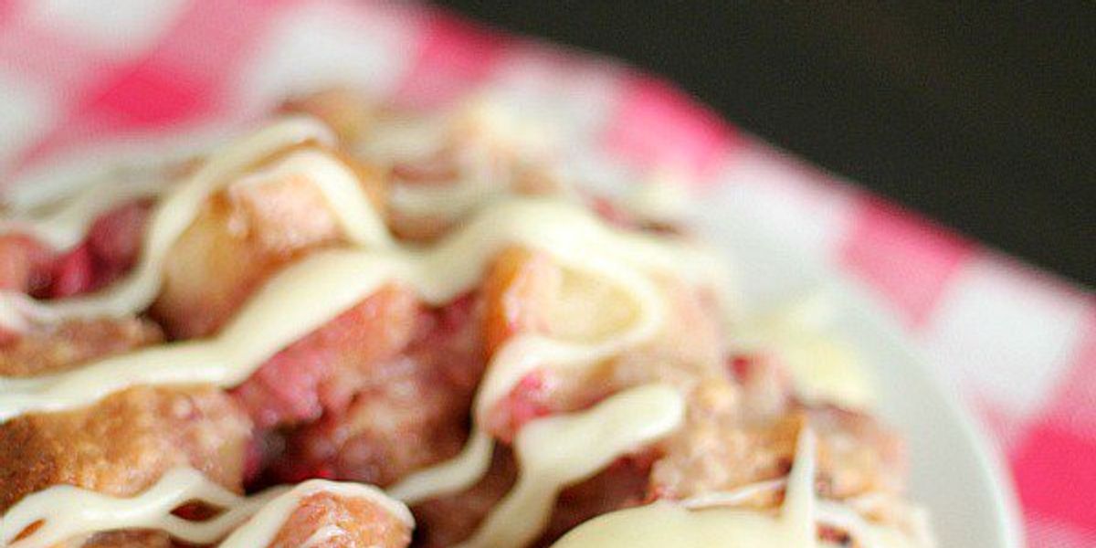 Copycat Kneaders Raspberry Bread Pudding Recipe My Recipe Magic