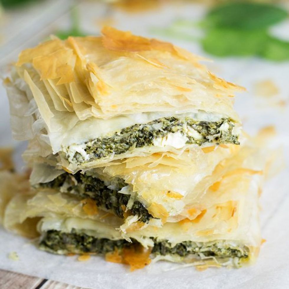 Greek Spinach Pie - My Recipe Magic