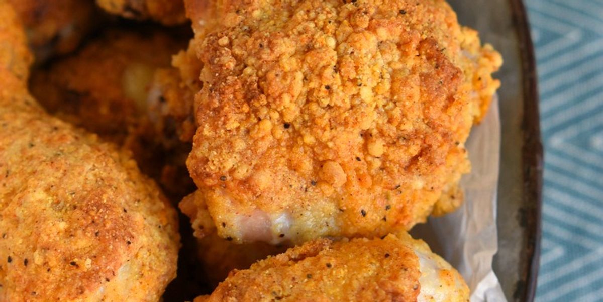 Buttermilk Ranch Oven Fried Chicken - My Recipe Magic