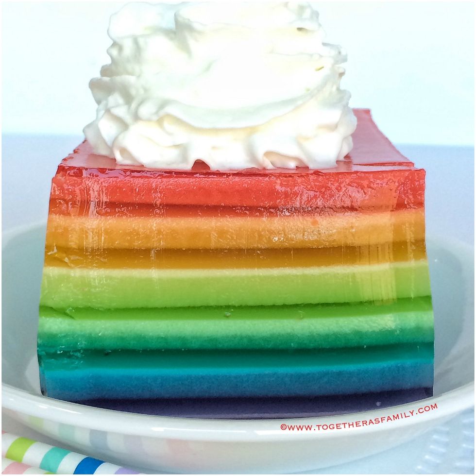 Rainbow Jello My Recipe Magic