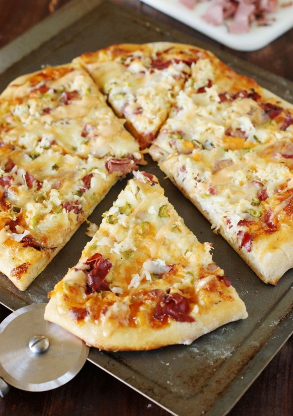 Reuben Pizza - My Recipe Magic