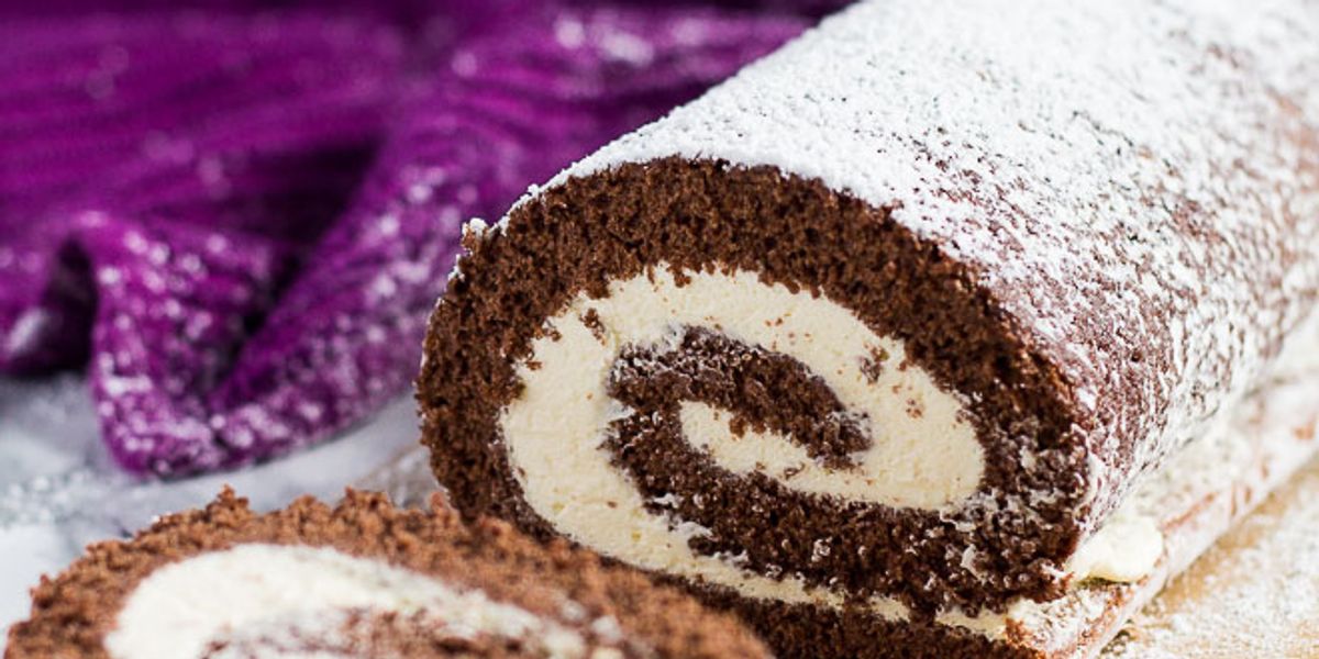 Chocolate Swiss Roll My Recipe Magic