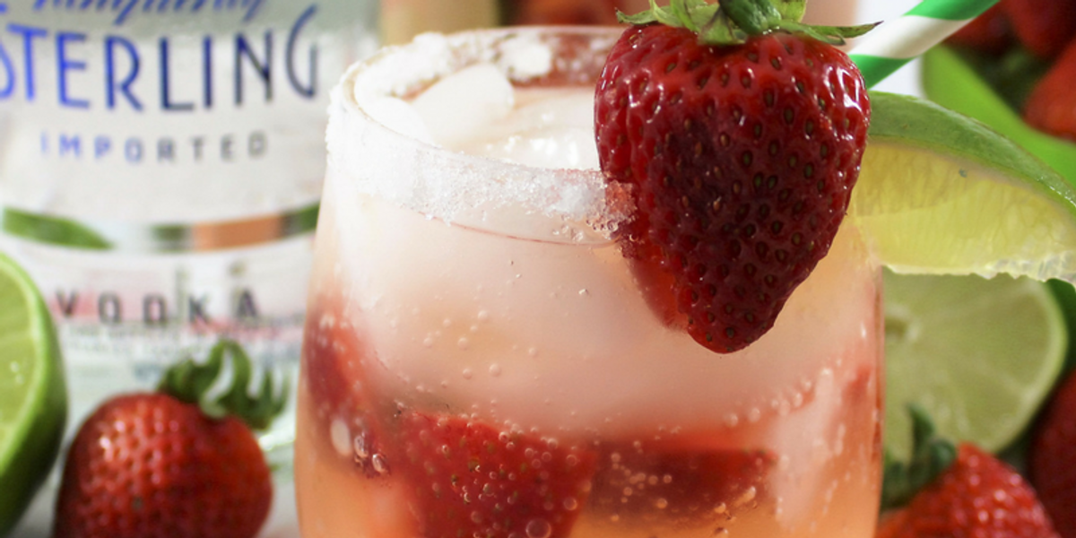 Strawberry Lime Vodka Tonic My Recipe Magic