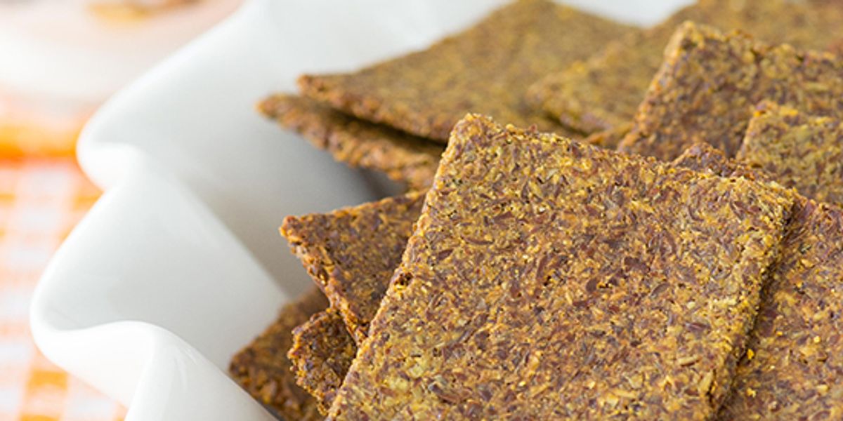Sweet Potato Flax Crackers My Recipe Magic