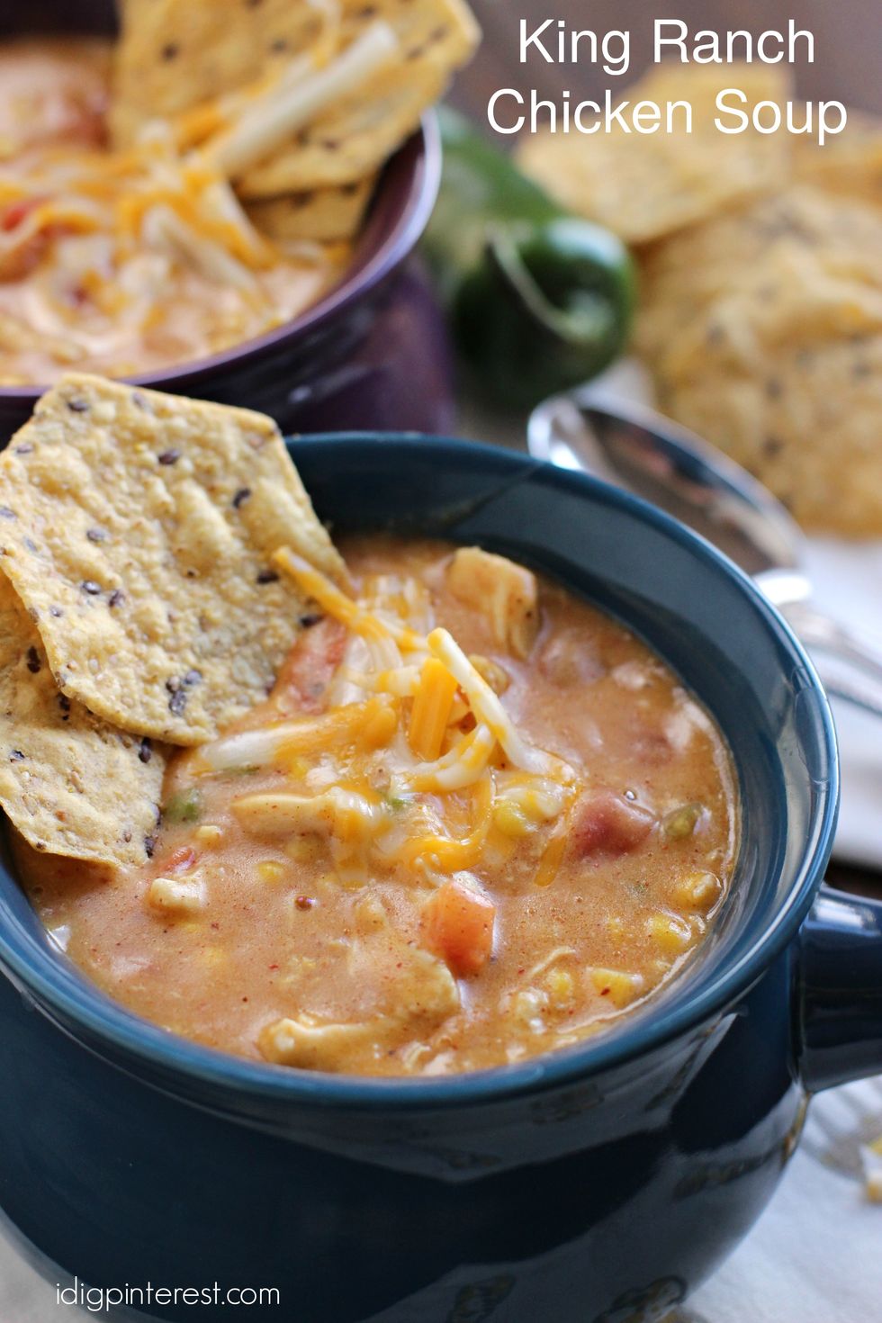 Slow Cooker King Ranch Chicken Soup My Recipe Magic