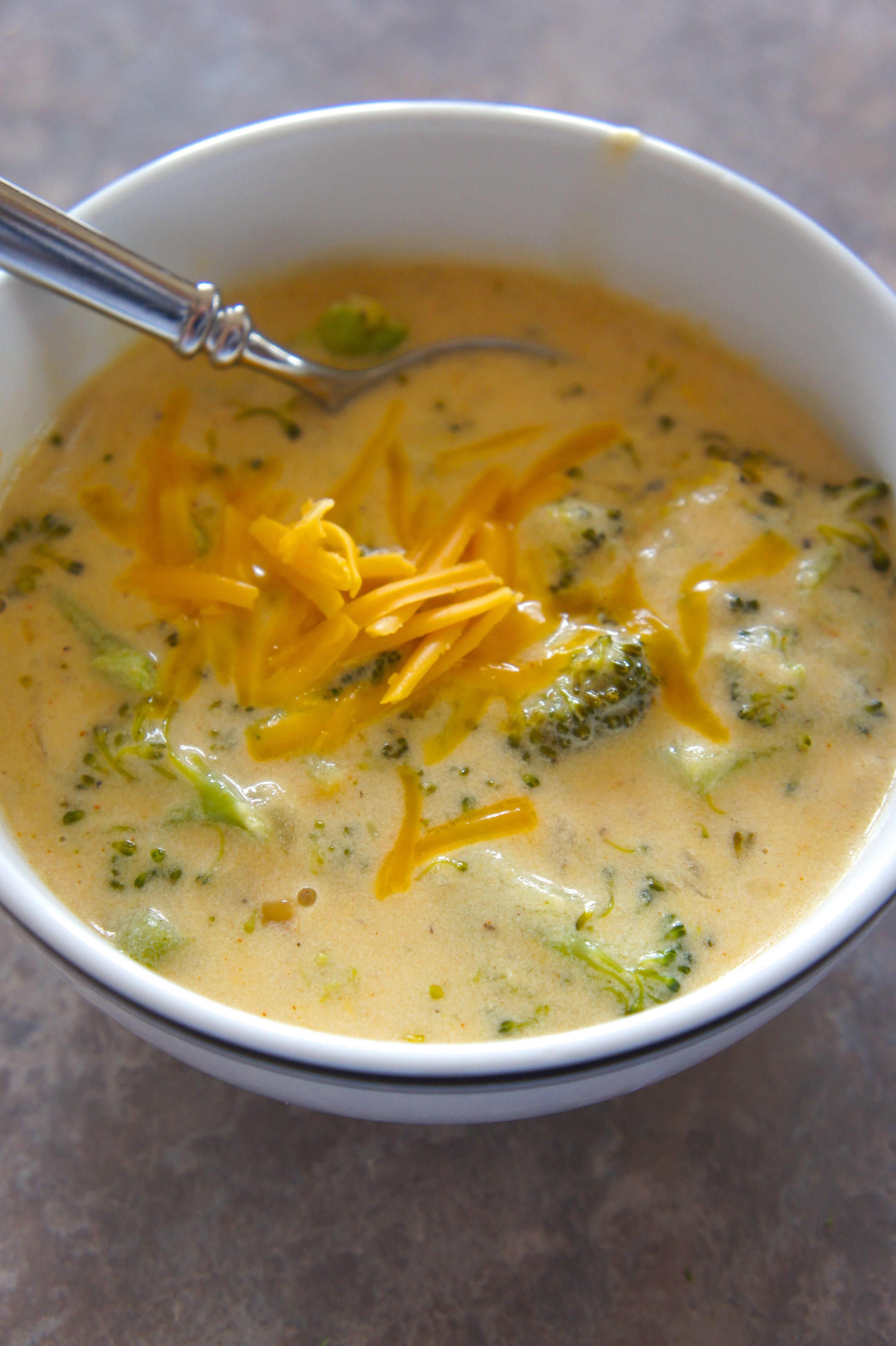 my recipes broccoli cheese soup