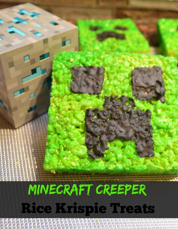 Rice Krispies Treats Minecraft Creeper Edition Original