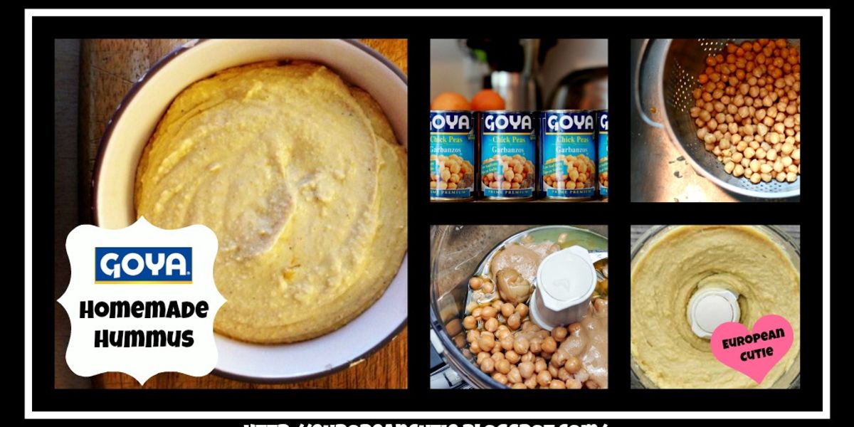 Goya Homemade Hummus My Recipe Magic