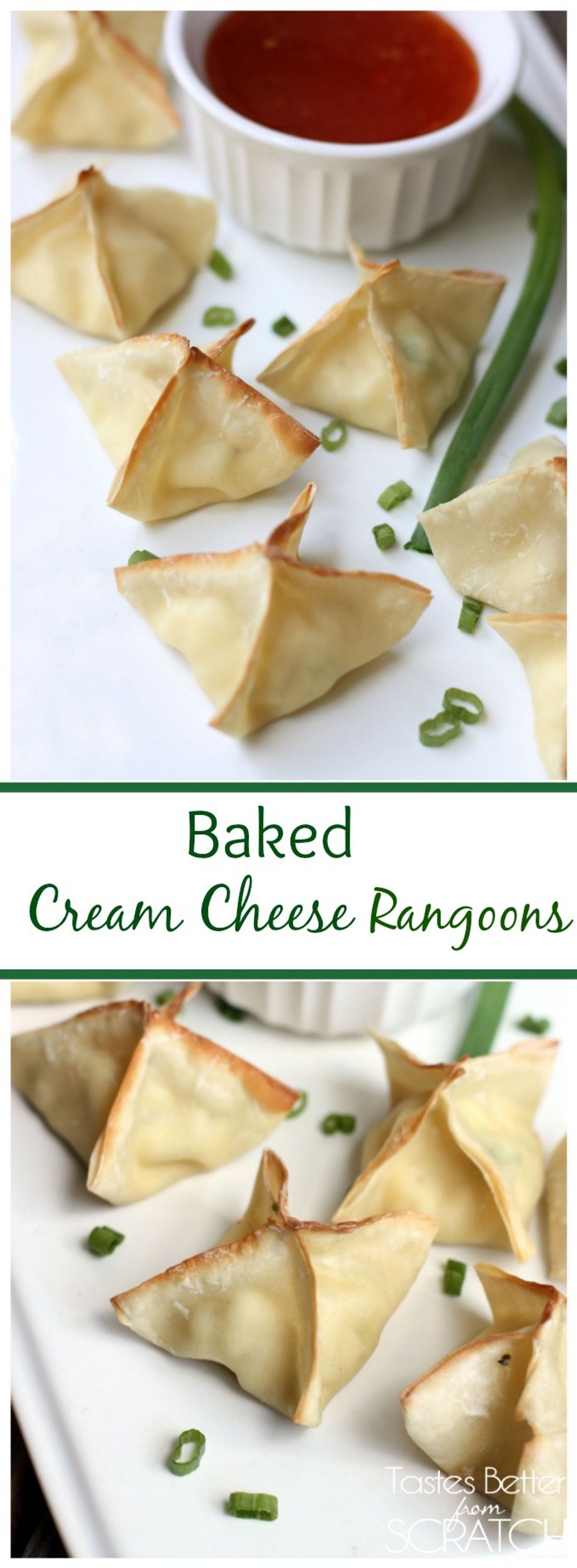 Baked Cream Cheese Rangoons My Recipe Magic