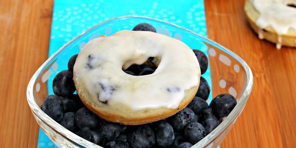 EASY Blueberry Donuts (baked) My Recipe Magic