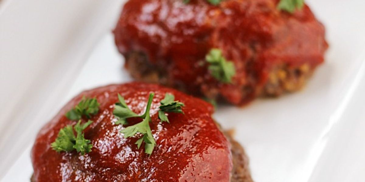 Li'l Cheddar Meat Loaves My Recipe Magic