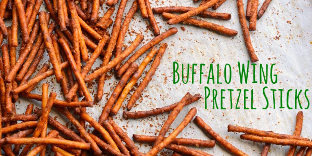 Buffalo Wing Pretzel Sticks My Recipe Magic