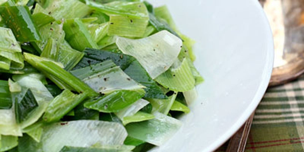 Sauteed Buttered Leeks - My Recipe Magic