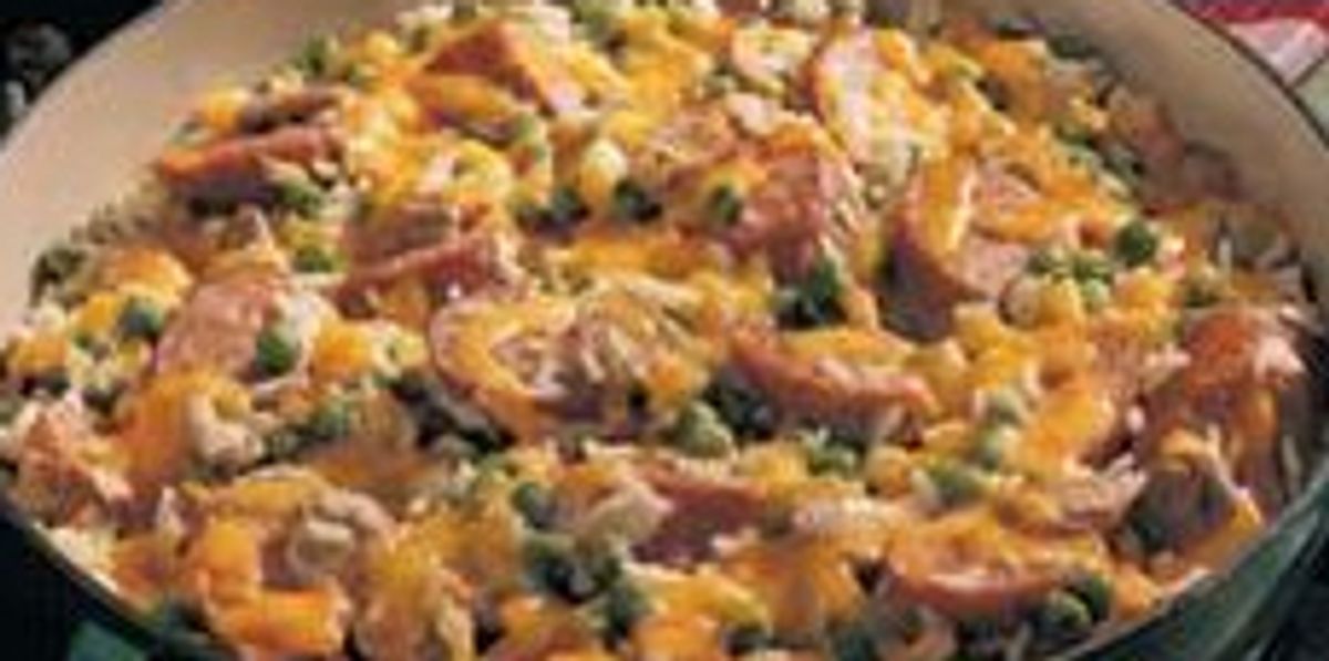 Kielbasa Bow Tie Skillet My Recipe Magic