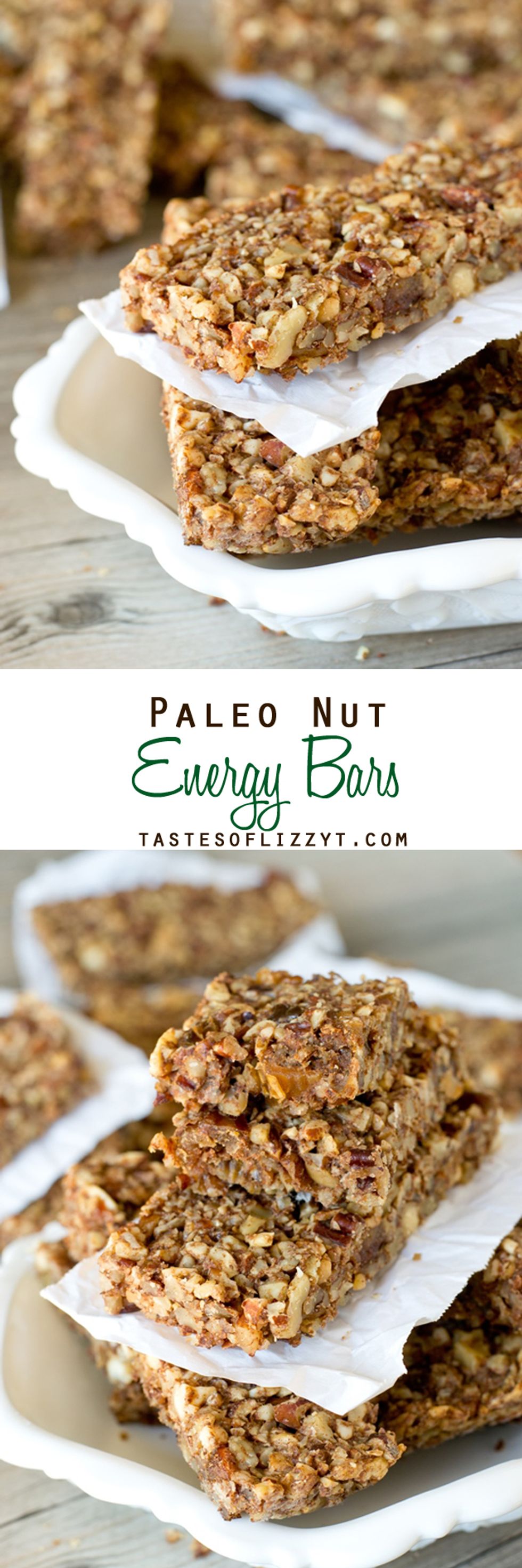 Paleo Nut Energy Bars - My Recipe Magic