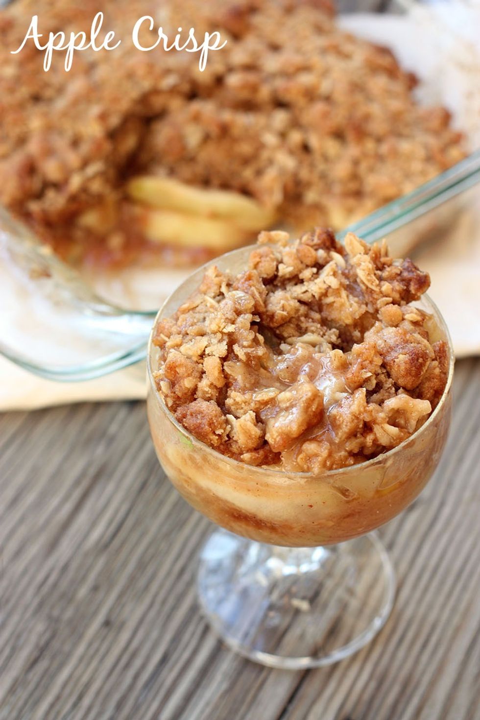 Baked Apple Crisp - My Recipe Magic