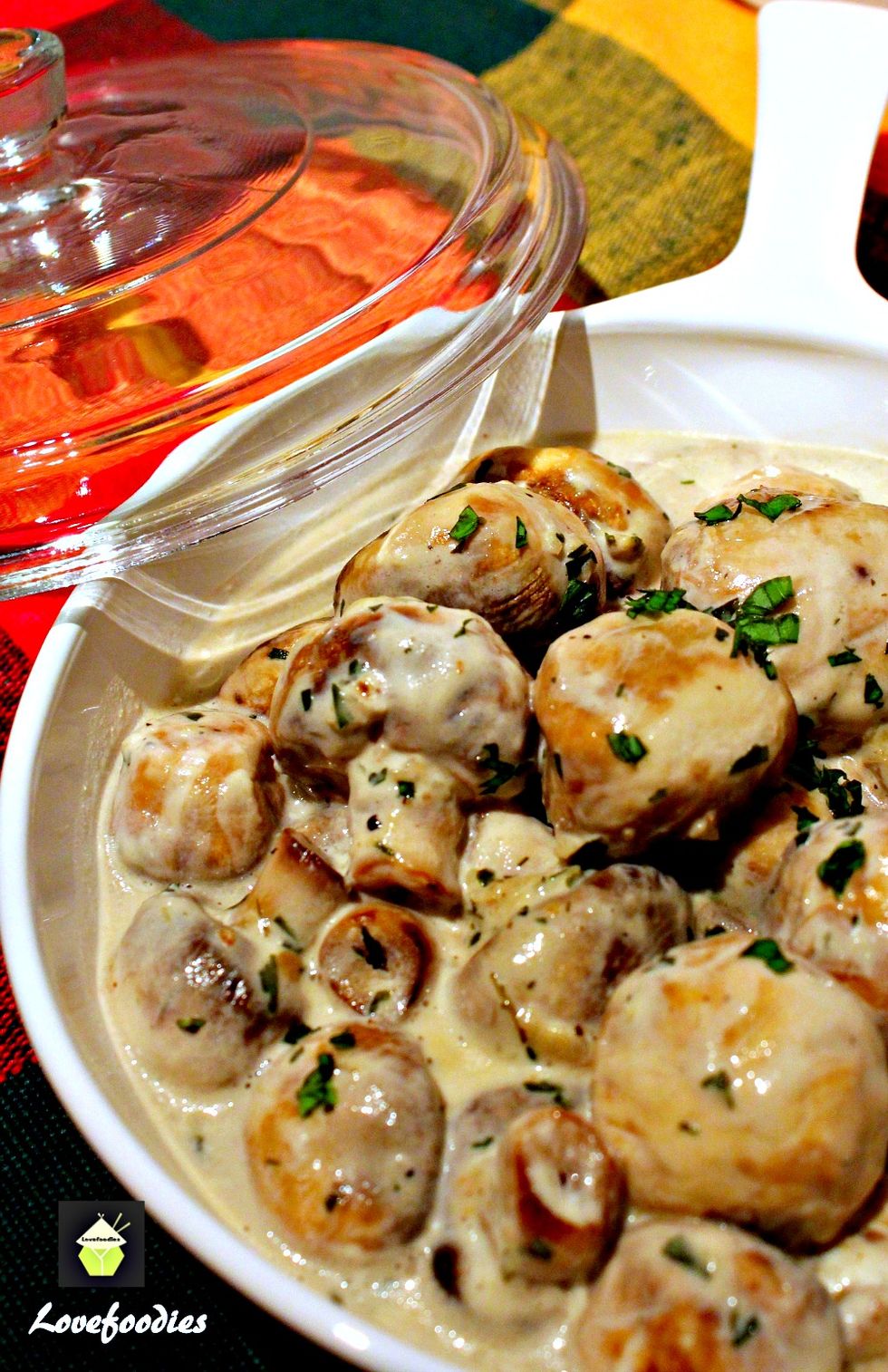 Creamy Garlic Mushrooms - My Recipe Magic