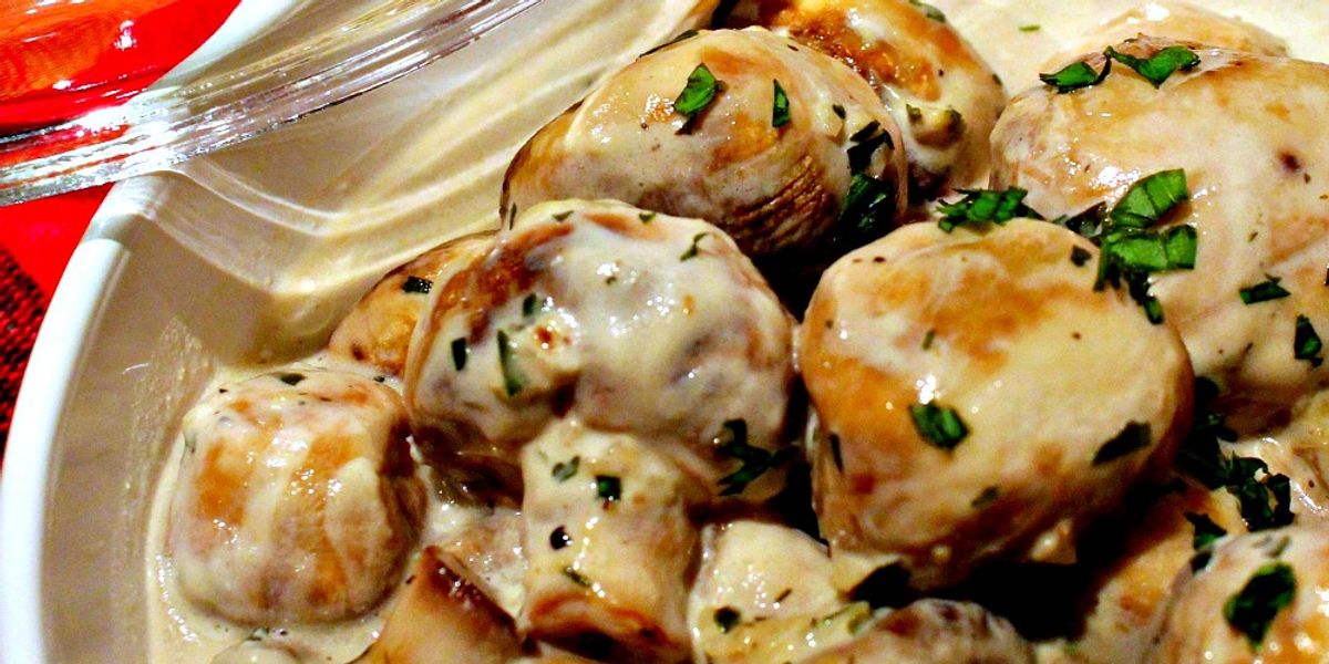 Creamy Garlic Mushrooms - My Recipe Magic