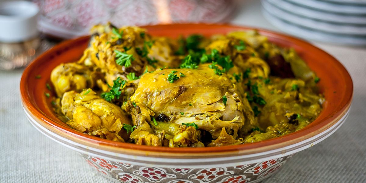 Moroccan Saffron Chicken My Recipe Magic