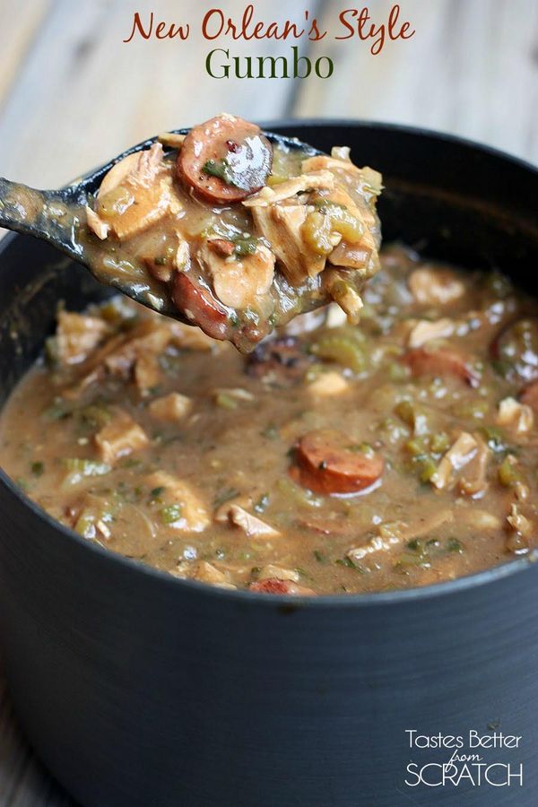 Authentic New Orleans Style Gumbo - Tastes Better From Scratch