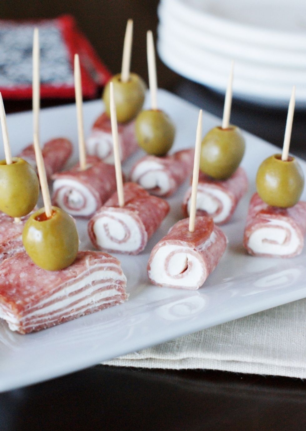 Quick Salami & Cream Cheese Bites - My Recipe Magic