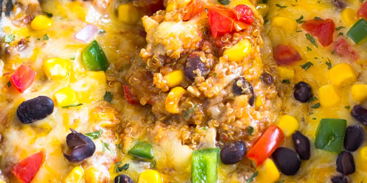 Slow Cooker Mexican Quinoa Bake My Recipe Magic