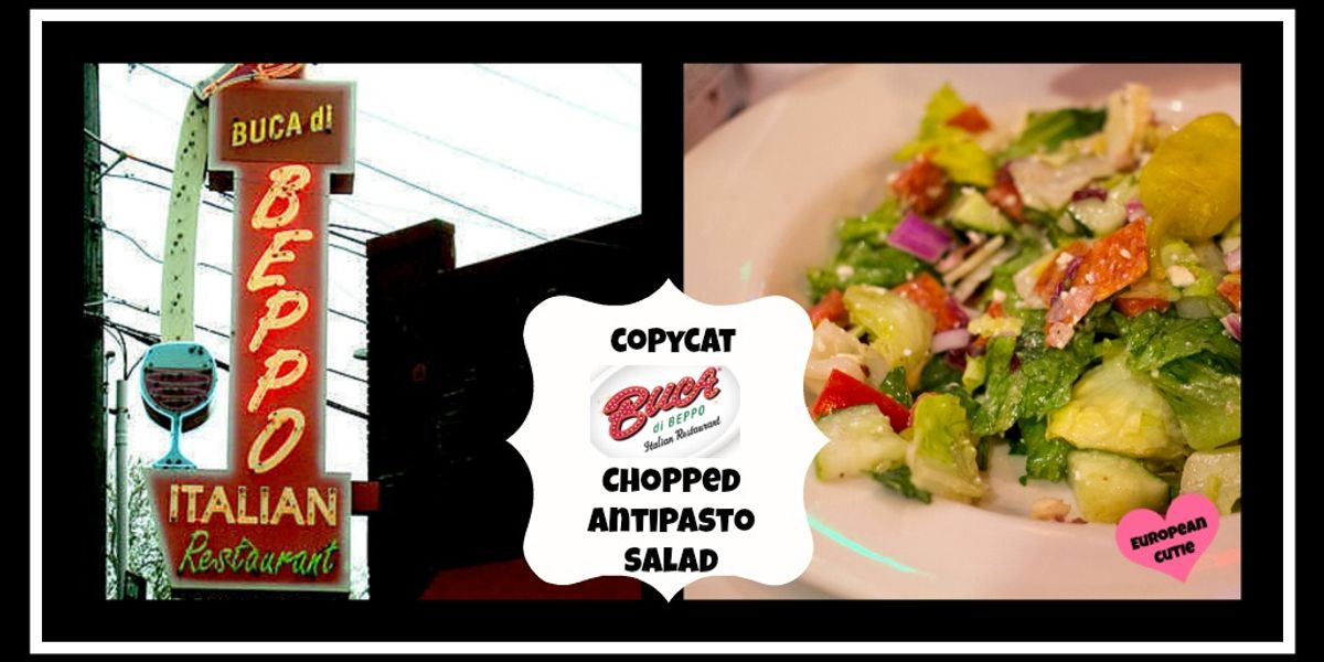 Copycat Buca Di Beppo Chopped Antipasto Salad My Recipe Magic