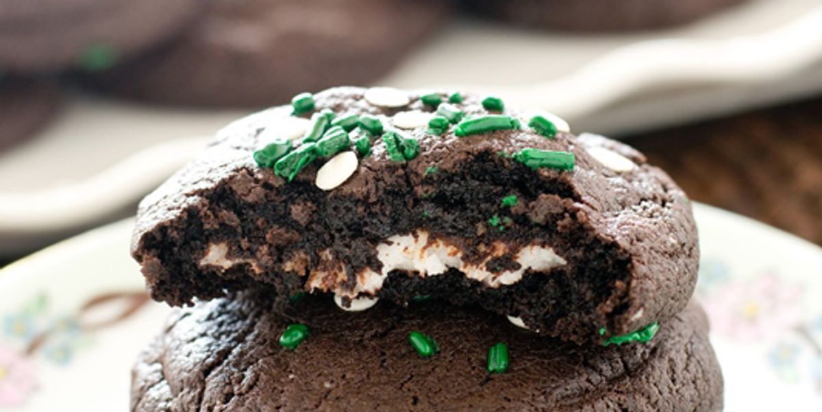 PEPPERMINT PATTY STUFFED CHOCOLATE COOKIES My Recipe Magic PEPPERMINT PATTY STUFFED CHOCOLATE COOKIES My Recipe Magic