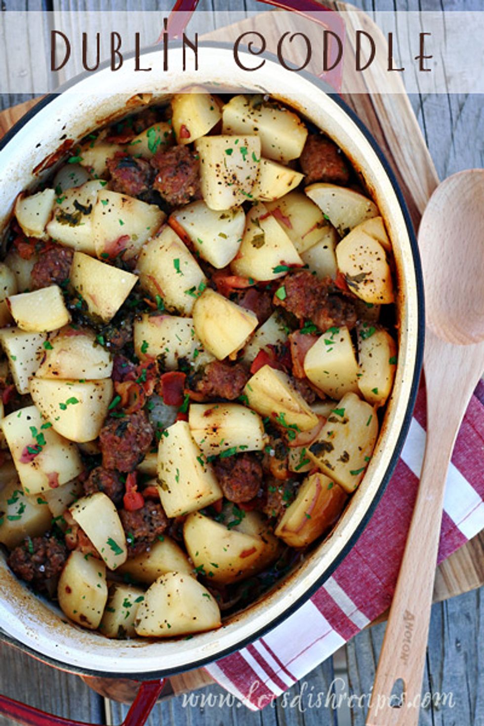 Dublin Coddle: Potato, Sausage and Bacon Hot Pot - My Recipe Magic