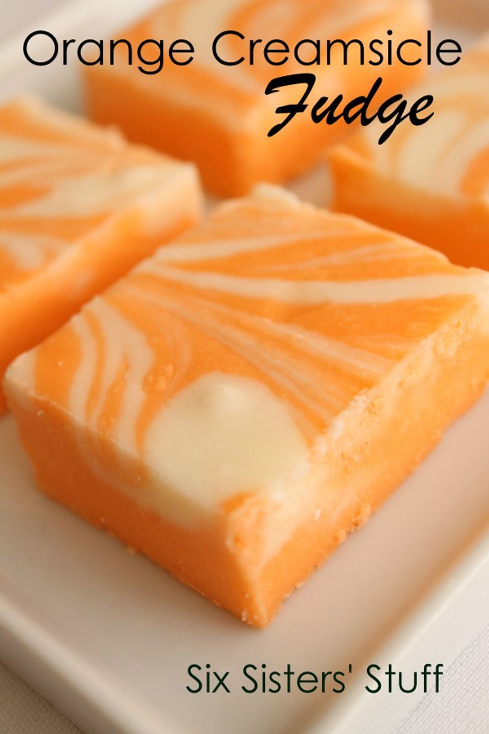 Orange Creamsicle Fudge Recipe - My Recipe Magic