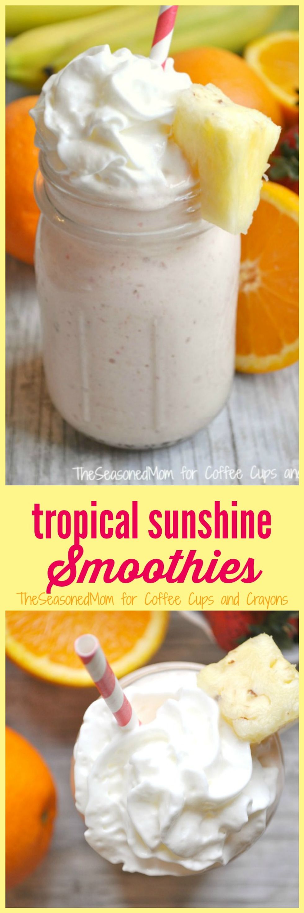 Tropical Sunshine Smoothie My Recipe Magic