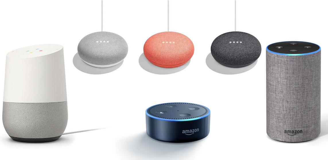 alexa google home siri