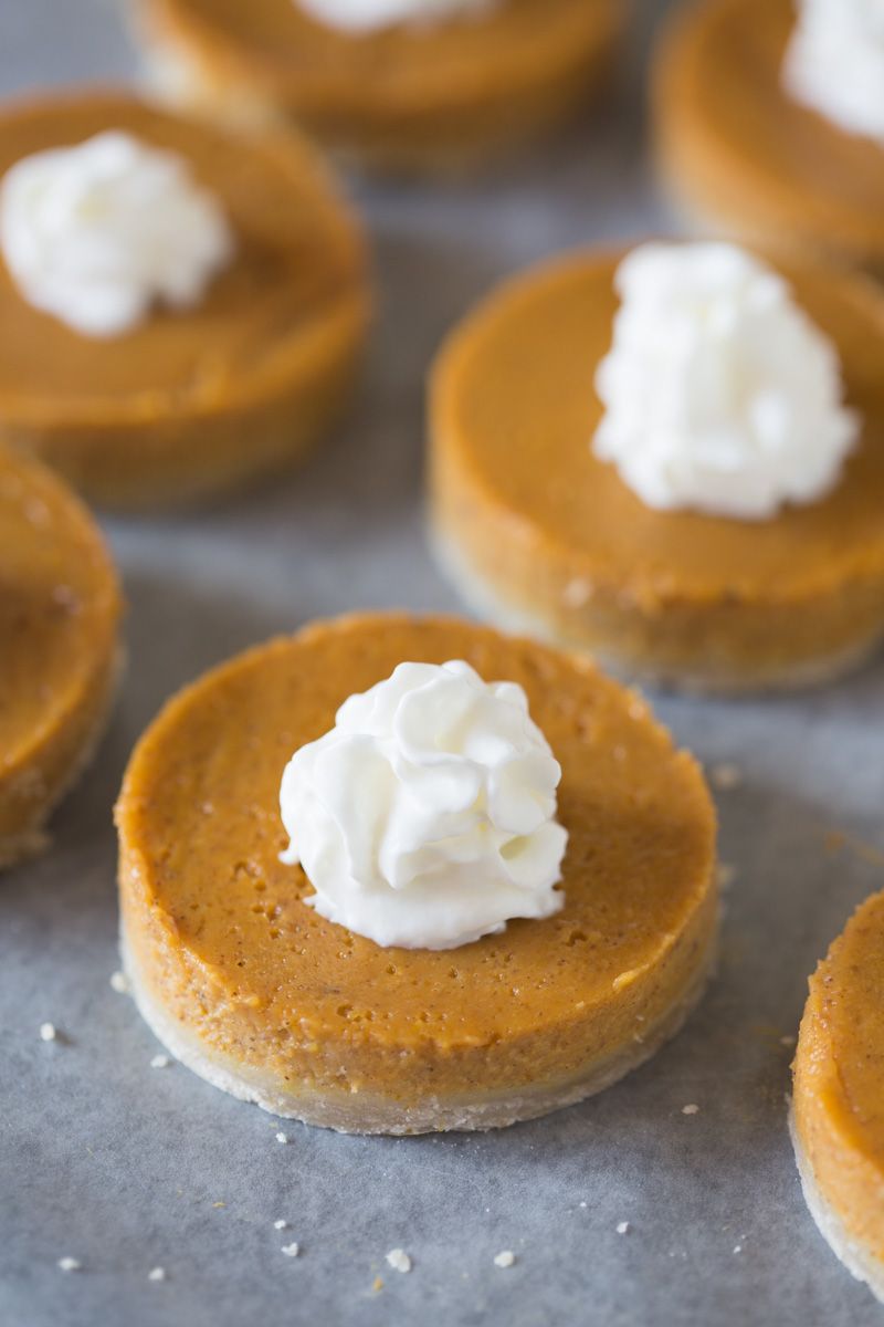 Mini Pumpkin Pie Bites - My Recipe Magic