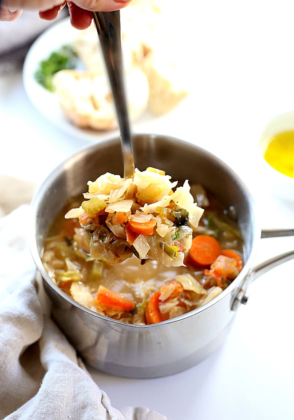 Cabbage Soup Diet Recipe In A Spicy Miso Broth - My Recipe Magic