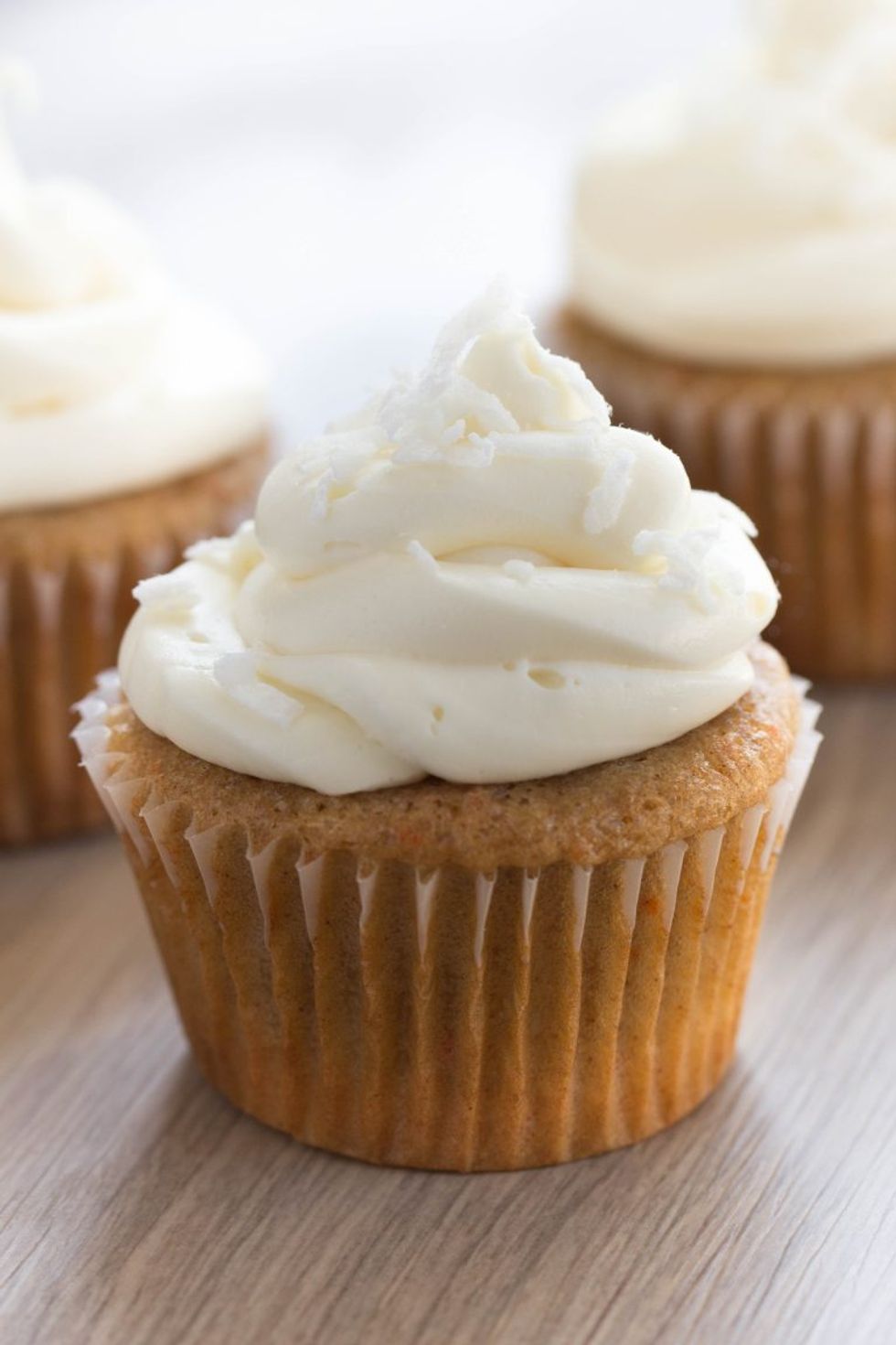 Coconut Carrot Cake Cupcakes Recipe - My Recipe Magic