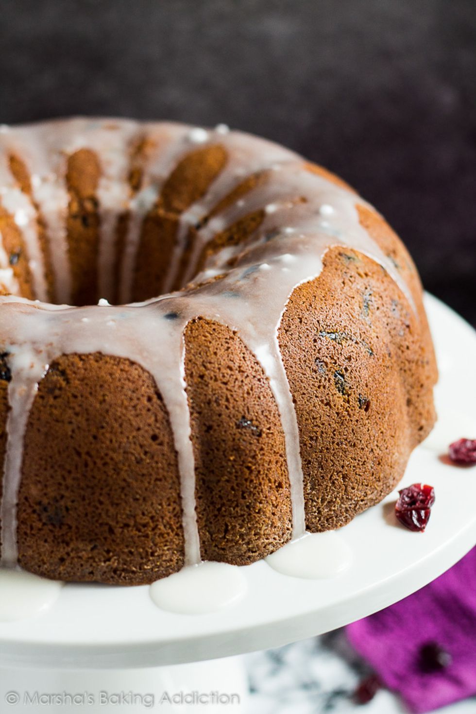 Cranberry Orange Bundt Cake - My Recipe Magic