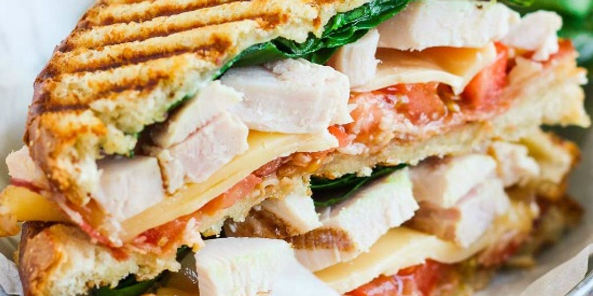 Chicken Bacon Ranch Panini - My Recipe Magic