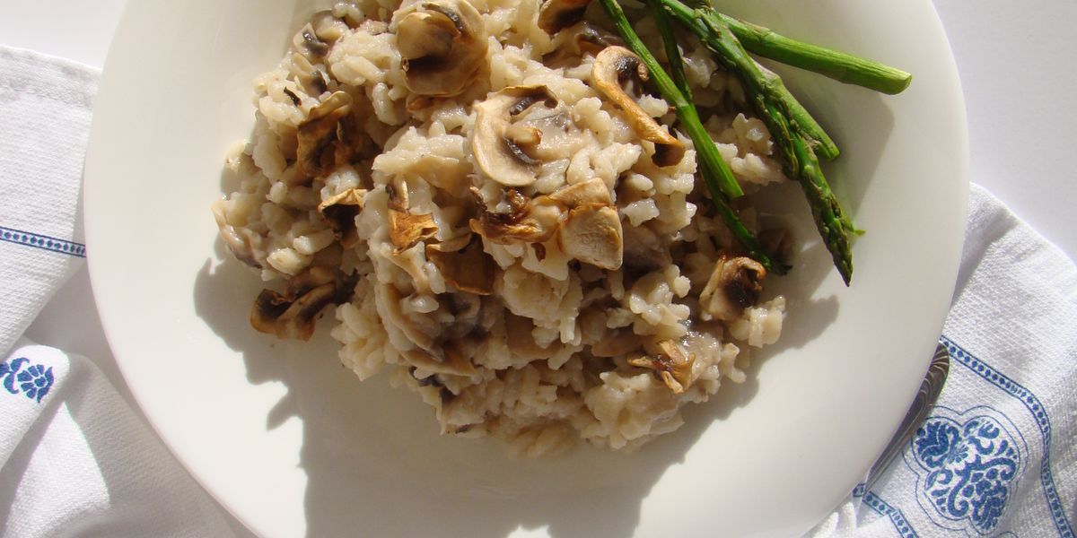 Creamy Mushroom Risotto for Two My Recipe Magic