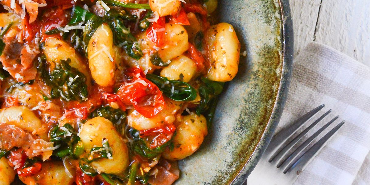 Gnocchi with Spinach and Prosciutto My Recipe Magic