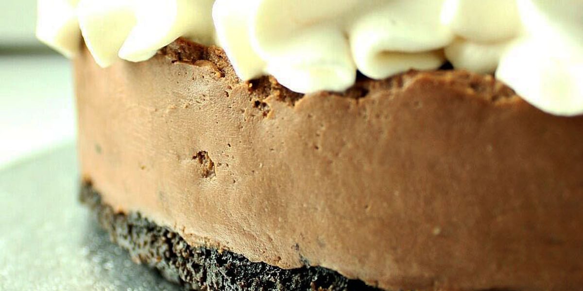NoBake Chocolate Kahlua Cheesecake My Recipe Magic