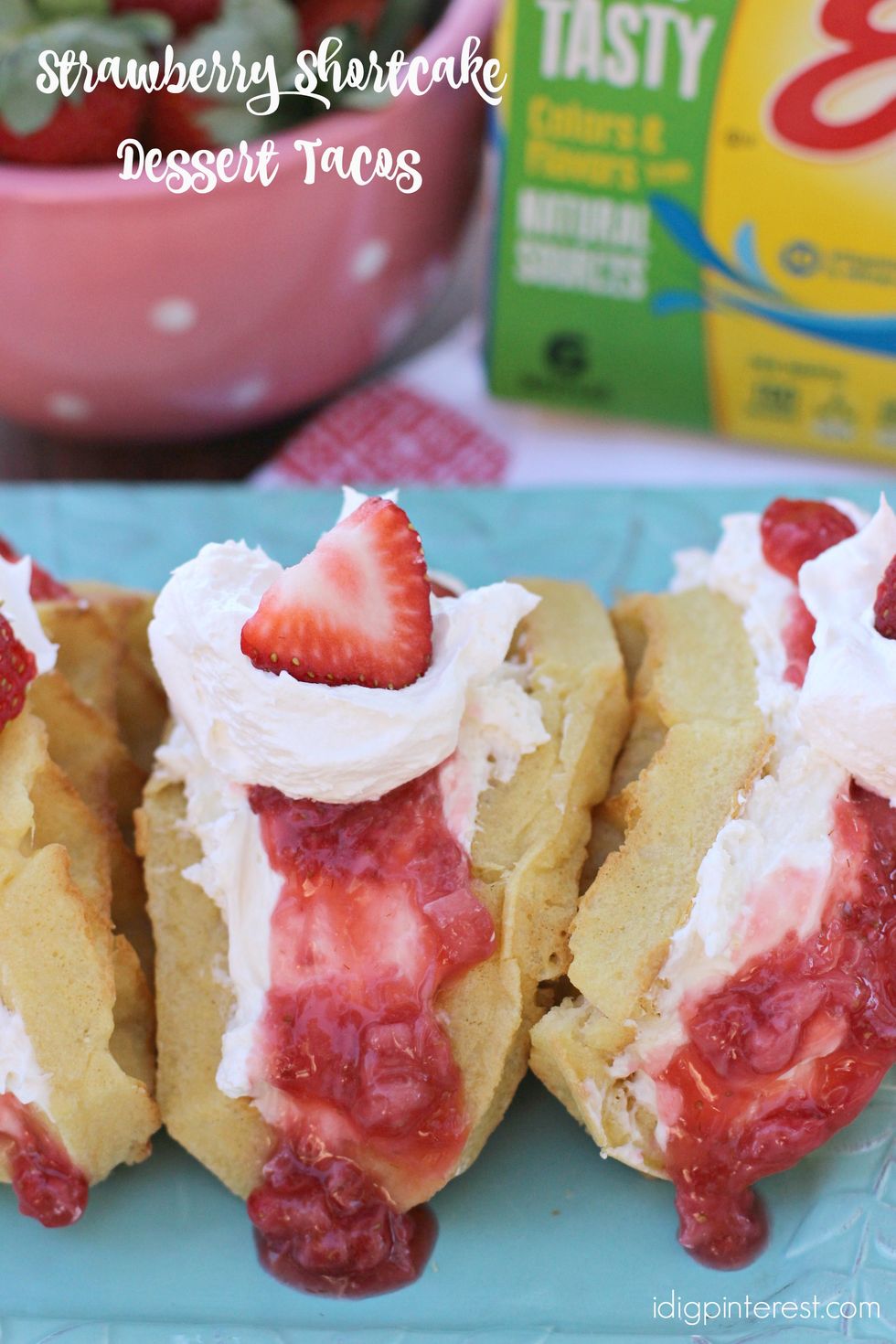 Strawberry Shortcake Dessert Tacos My Recipe Magic