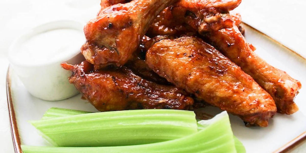 Crispy Homemade BBQ Wings - My Recipe Magic