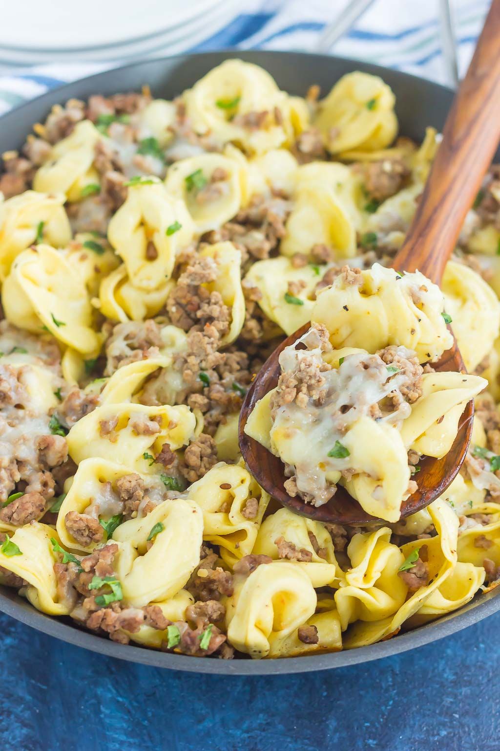 Cheesy Beef Tortellini Skillet My Recipe Magic   Img 