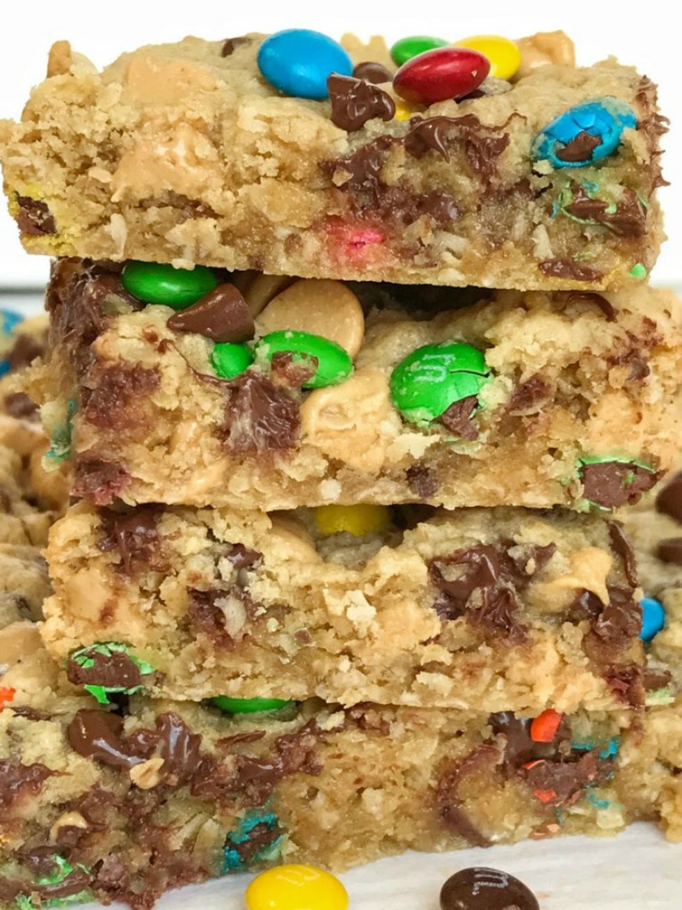 {soft & chewy} Monster Cookie Bars My Recipe Magic