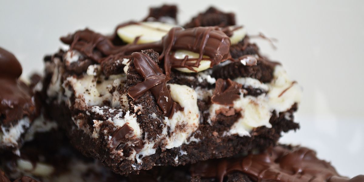 No Bake Cookies and Cream Slice My Recipe Magic